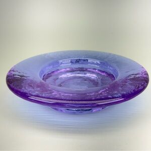 Fire and Light Neodymium Recycled Glass 
Wine Bottle Caddy Candle Holder